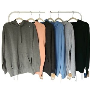 Pullover Hoodie Soft Sweatshirt w/ Drawstring Hood Brand New! All are size Large